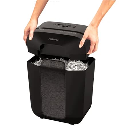 Powershred   LX50   Black   17 L   Credit cards shredding   Paper handling standard/output 9 sheets per pass   Cross-Cut Shredder   Warranty 24 month(s) - Image 5
