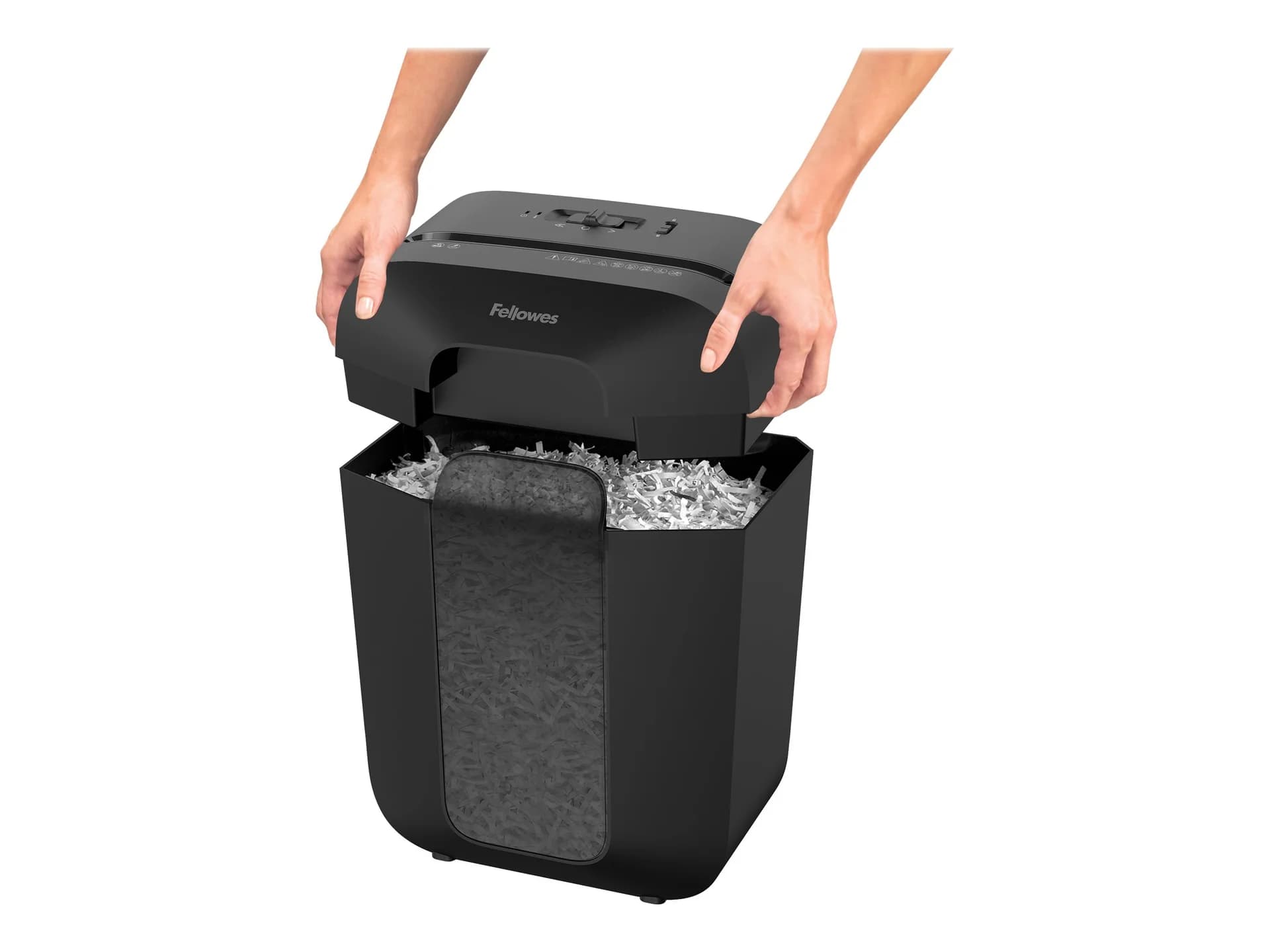 Powershred   LX50   Black   17 L   Credit cards shredding   Paper handling standard/output 9 sheets per pass   Cross-Cut Shredder   Warranty 24 month(s) - Image 8