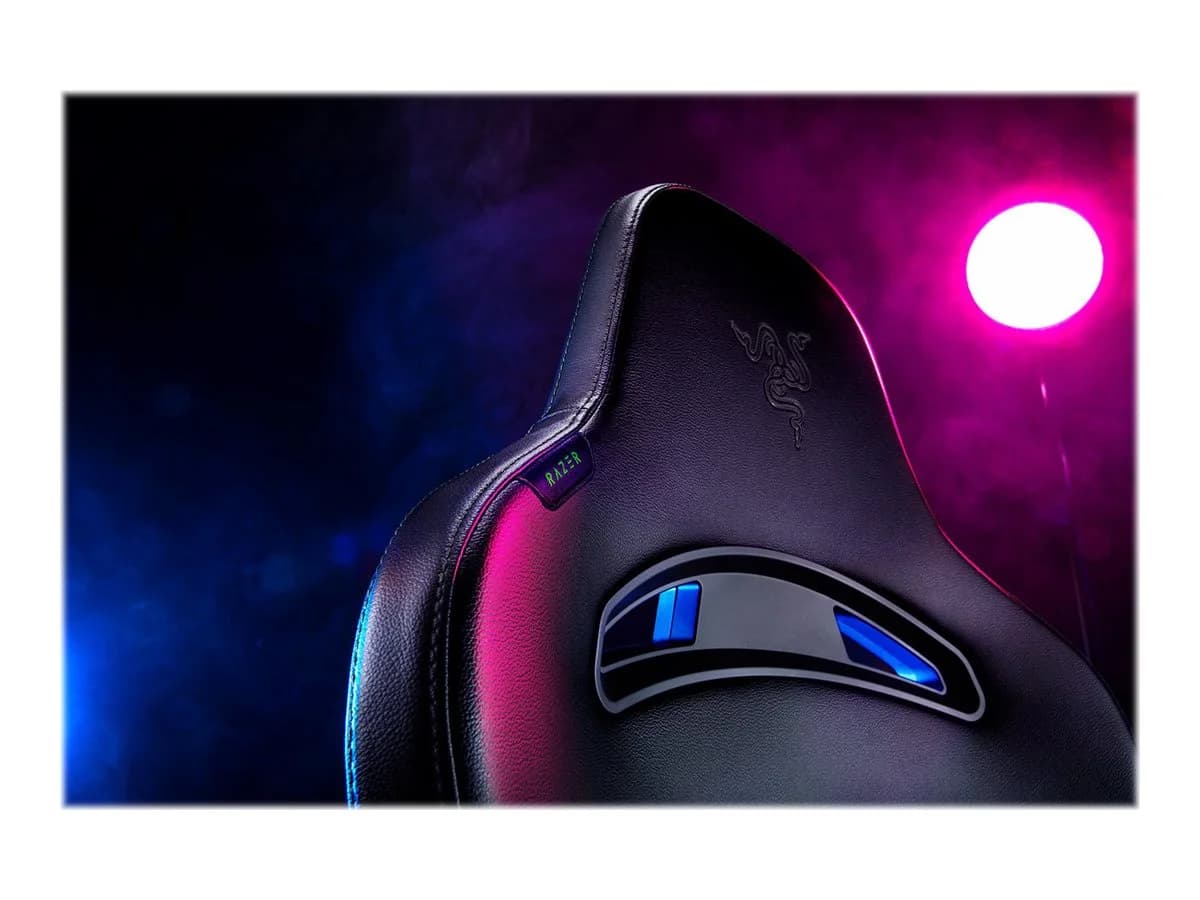Razer Enki Ergonomic Gaming Chair EPU Synthetic Leather; Steel Black - Image 12