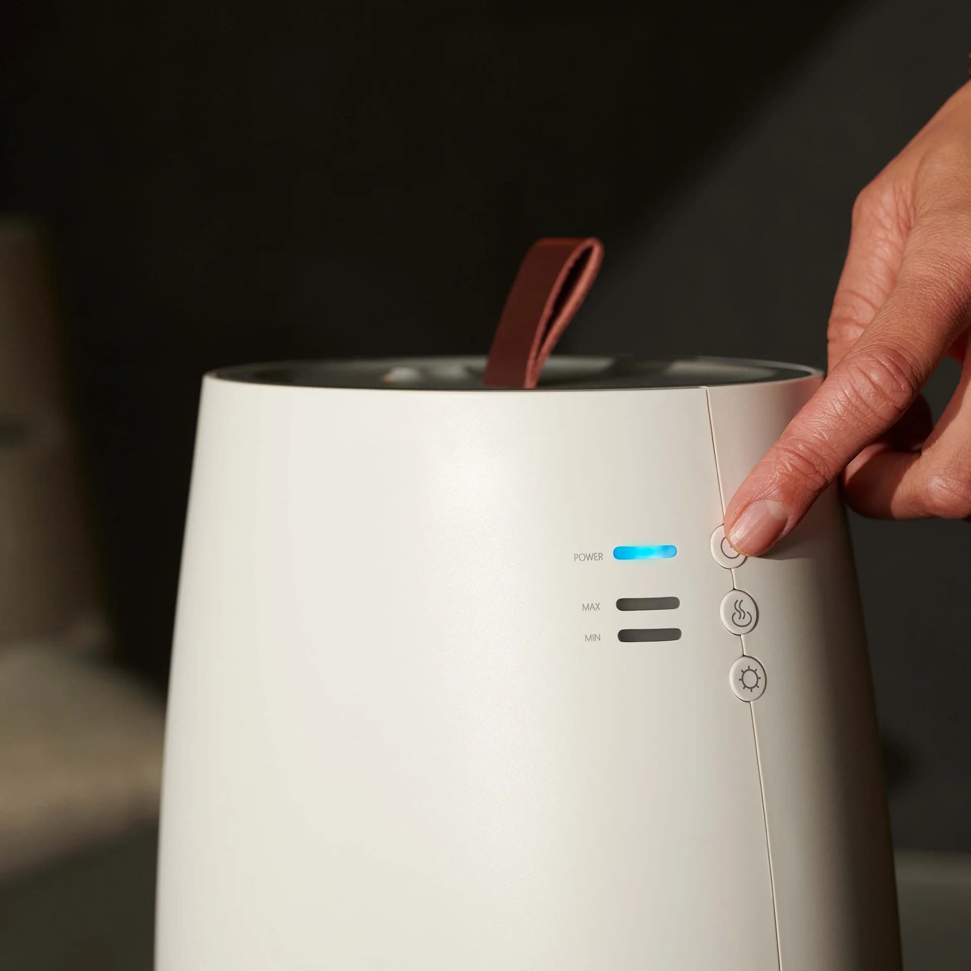 Duux   Humidifier Gen2   Tag   Ultrasonic   12 W   Water tank capacity 2.5 L   Suitable for rooms up to 30 m²   Ultrasonic   Humidification capacity 250 ml/hr   White - Image 5