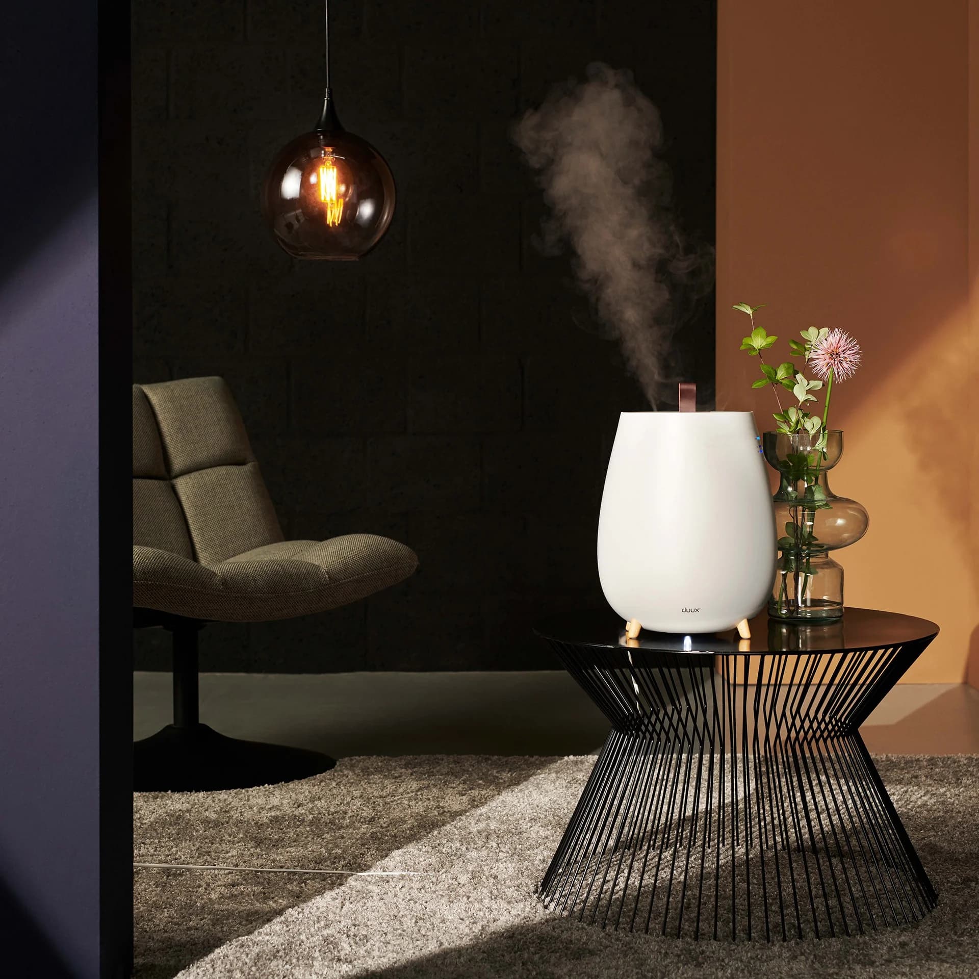 Duux   Humidifier Gen2   Tag   Ultrasonic   12 W   Water tank capacity 2.5 L   Suitable for rooms up to 30 m²   Ultrasonic   Humidification capacity 250 ml/hr   White - Image 6