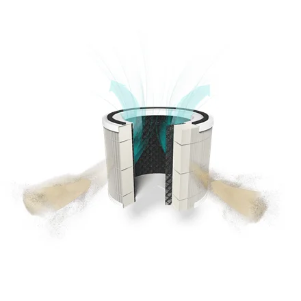 Duux   HEPA+Carbon filter for Bright Air Purifier   Suitable for Sphere air purifier (DXPU06 or DXPU07)   White - Image 6
