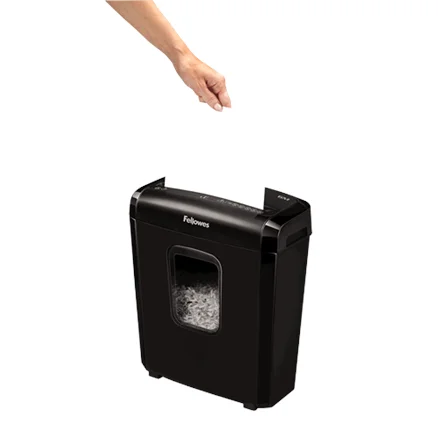 Powershred   6M   Black   13 L   Credit cards shredding   Paper handling standard/output 6 sheets per pass   Mini-Cut Shredder   Warranty 24 month(s) - Image 6