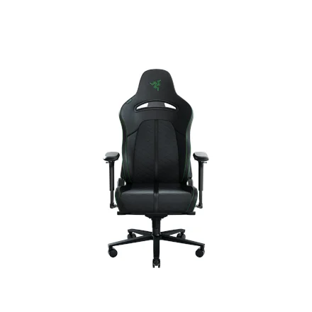 Razer Ergonomic Gaming Chair Enki EPU Synthetic Leather; Steel; Aluminium   Black/Green - Image 1