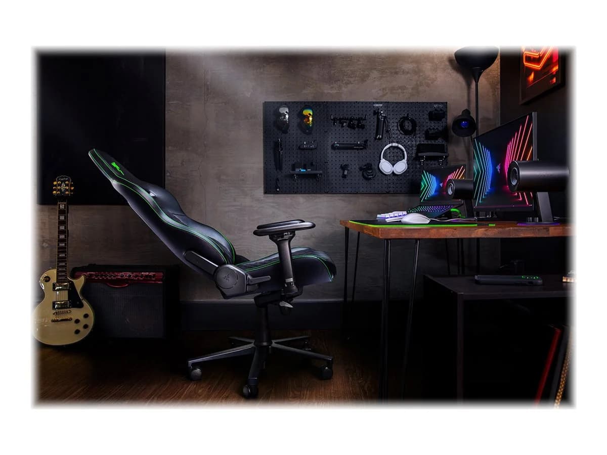 Razer Ergonomic Gaming Chair Enki EPU Synthetic Leather; Steel; Aluminium   Black/Green - Image 12