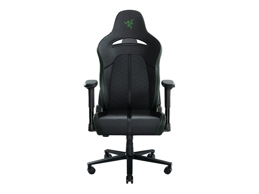 Razer Ergonomic Gaming Chair Enki X EPU Synthetic Leather; Steel; High density Polyurethane Moulded Foam Black/Green - Image 1