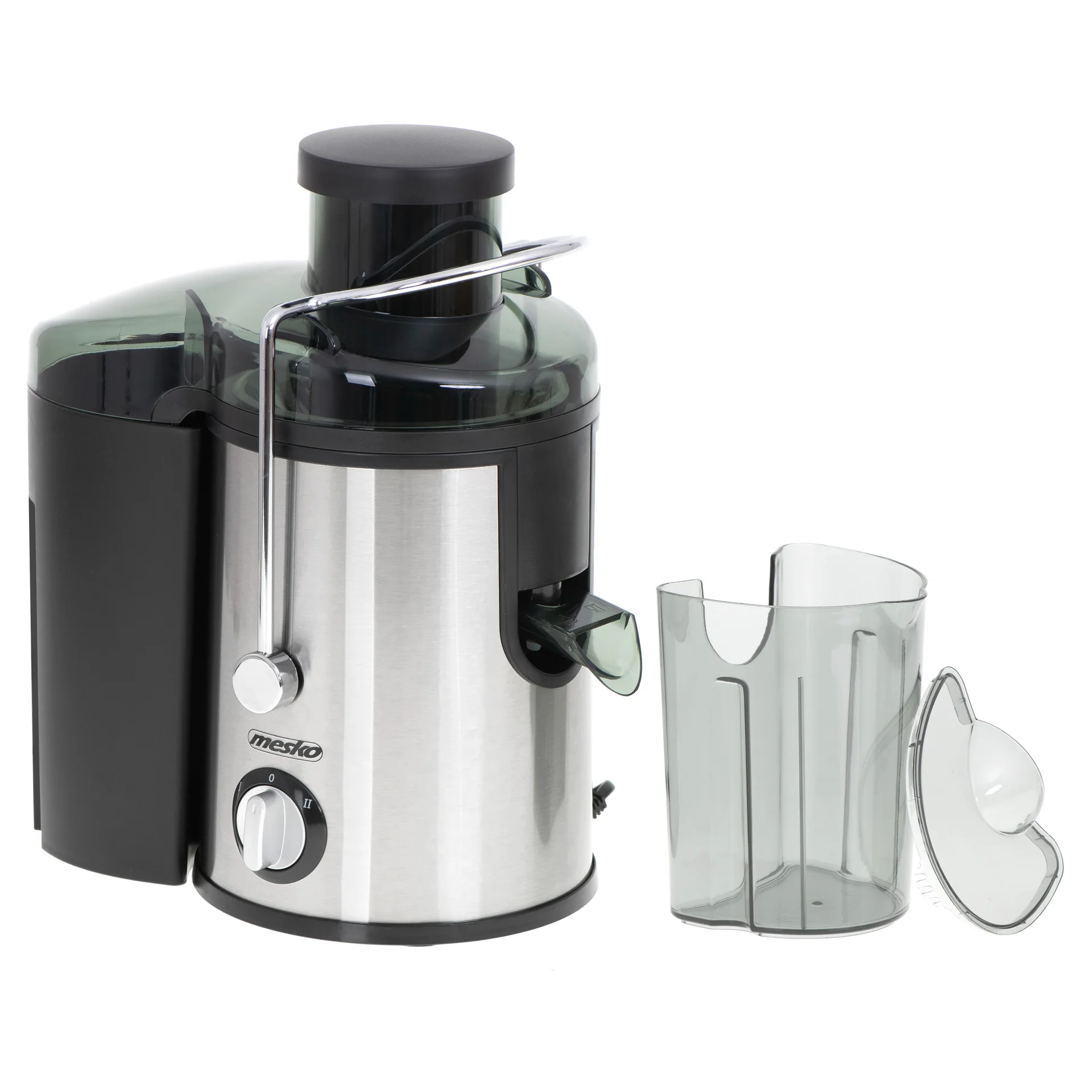 Mesko   Juicer   MS 4126b   Type Juicer maker   Stainless steel   600 W   Number of speeds 3 - Image 3