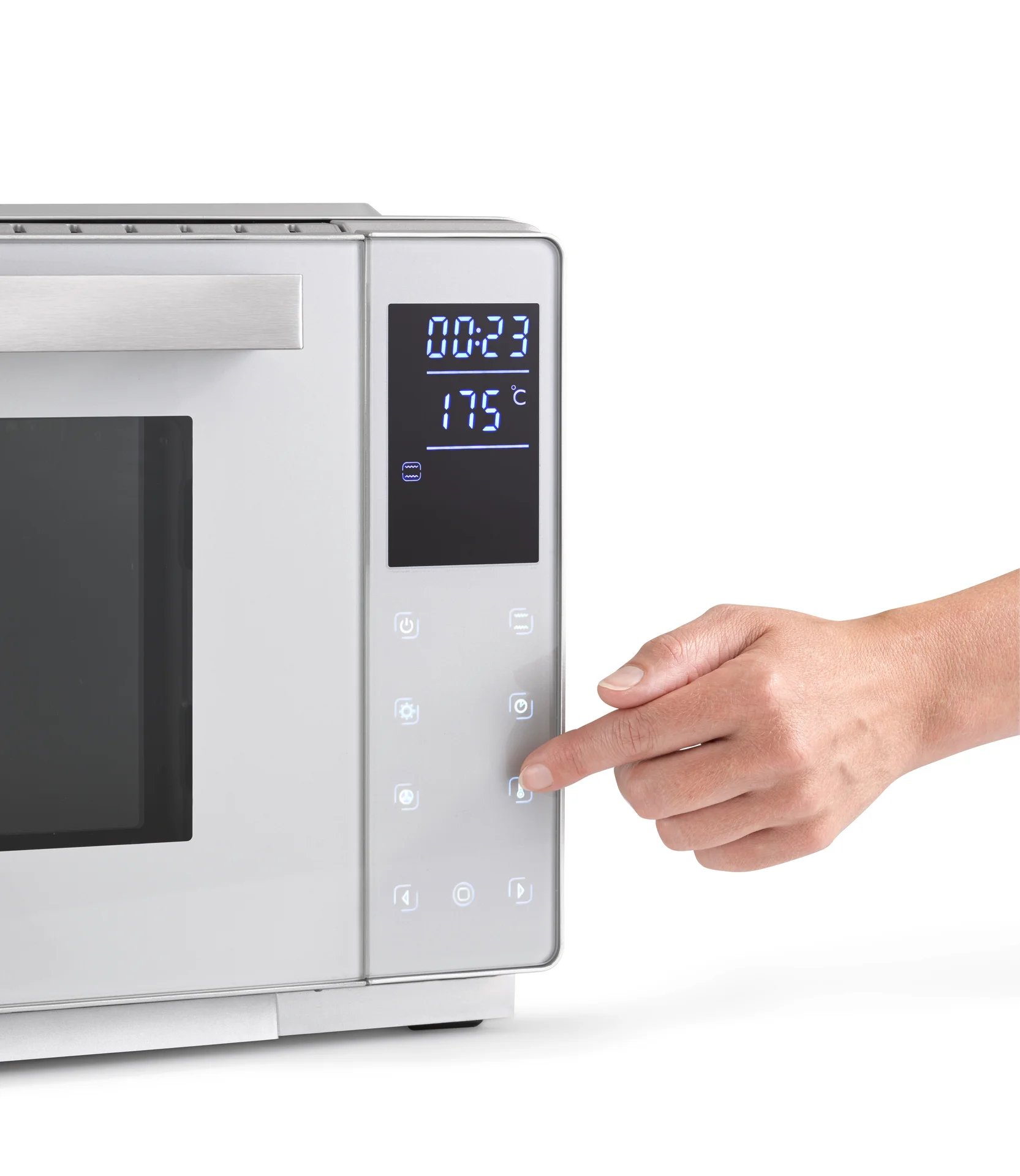 Caso   Compact oven   Bake & Style 26 Touch   Easy Clean   Compact   1500 W   Silver - Image 5