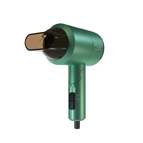 Adler Hair Dryer AD 2265 1100 W Number of temperature settings 2 Green - Image 1
