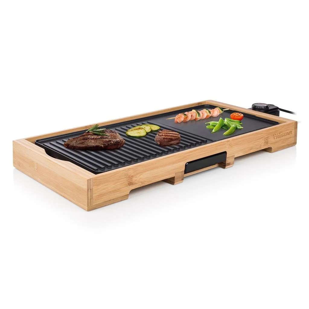 Tristar   Bamboo Grill XL   TG2514B   Table   2200 W   Black - Image 1