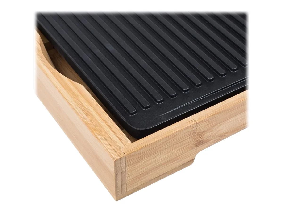 Tristar   Bamboo Grill XL   TG2514B   Table   2200 W   Black - Image 4