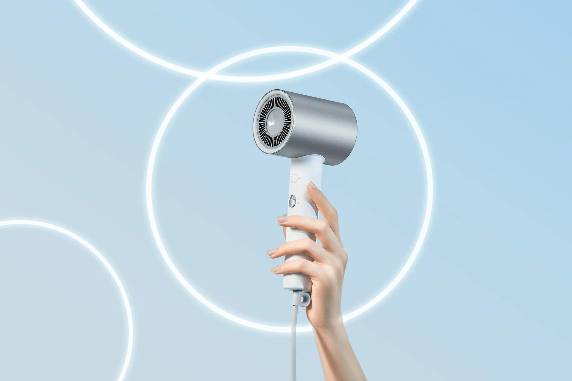 Xiaomi   Water Ionic Hair Dryer   H500 EU   1800 W   Number of temperature settings 3   Ionic function   White - Image 5