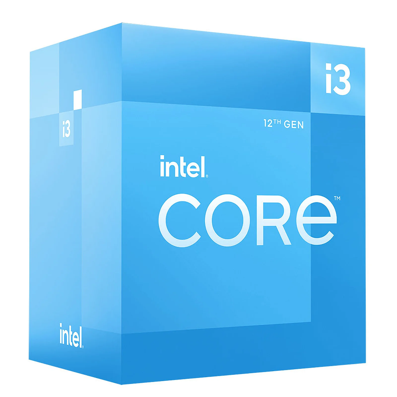 Intel i3-12100F 3.30 GHz FCLGA1700 Processor threads 8 Intel Core i3 Processor cores 4 - Image 1