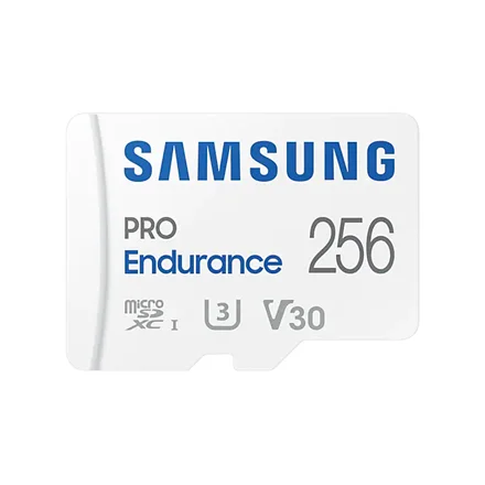 Samsung   PRO Endurance   MB-MJ256KA/EU   256 GB   MicroSD Memory Card   Flash memory class U3, V30, Class 10   SD adapter - Image 1