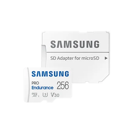 Samsung   PRO Endurance   MB-MJ256KA/EU   256 GB   MicroSD Memory Card   Flash memory class U3, V30, Class 10   SD adapter - Image 4