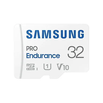 Samsung   PRO Endurance   MB-MJ32KA/EU   32 GB   MicroSD Memory Card   Flash memory class U1, V10, Class 10   SD adapter - Image 1