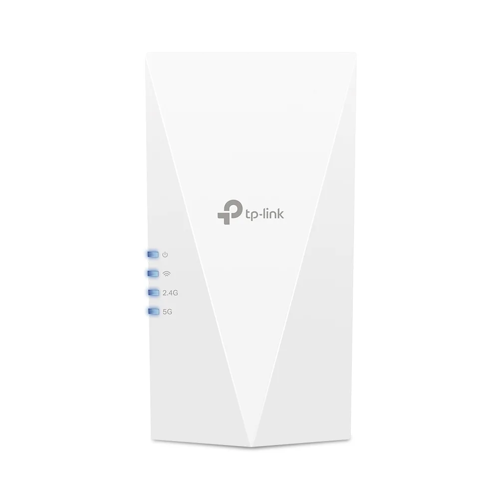 TP-LINK   AX1800 Wi-Fi 6 Range Extender   RE600X   802.11ax   2.4GHz/5GHz   Ethernet LAN (RJ-45) ports 1   MU-MiMO Yes   no PoE   Antenna type 2xInternal - Image 3