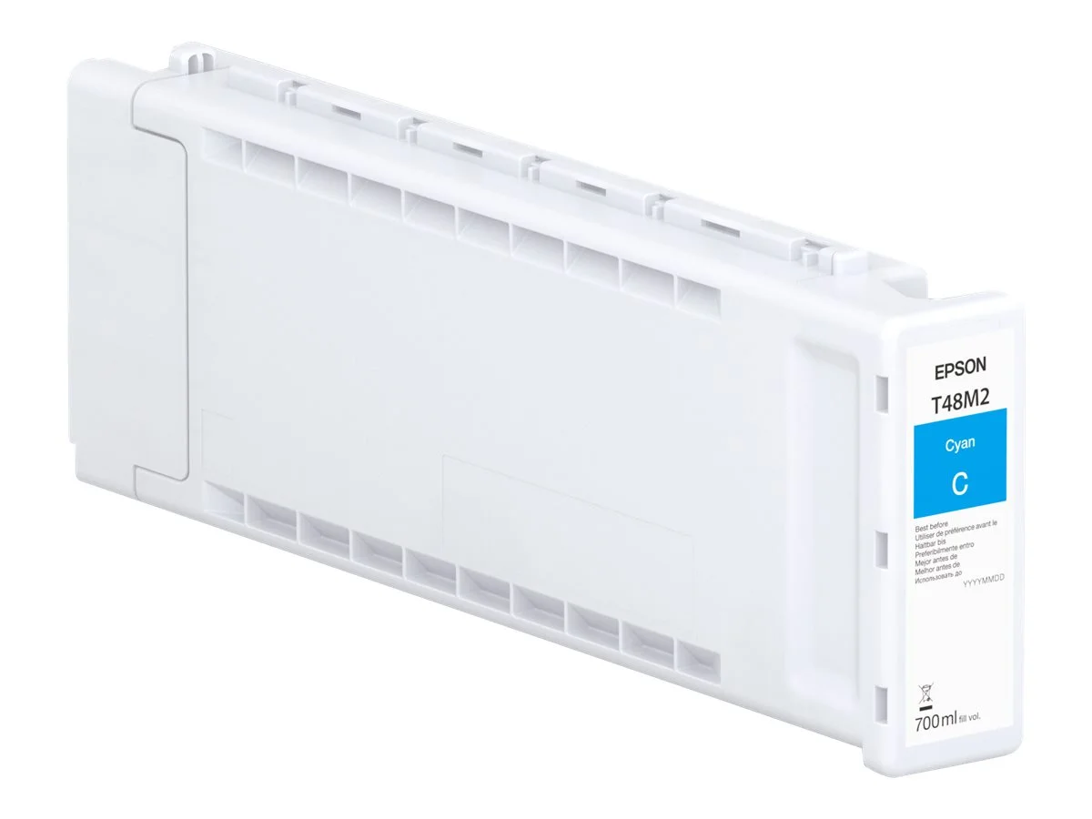 Epson Singlepack UltraChrome Pro 6 T48M2 700ml Ink cartrige Cyan - Image 2