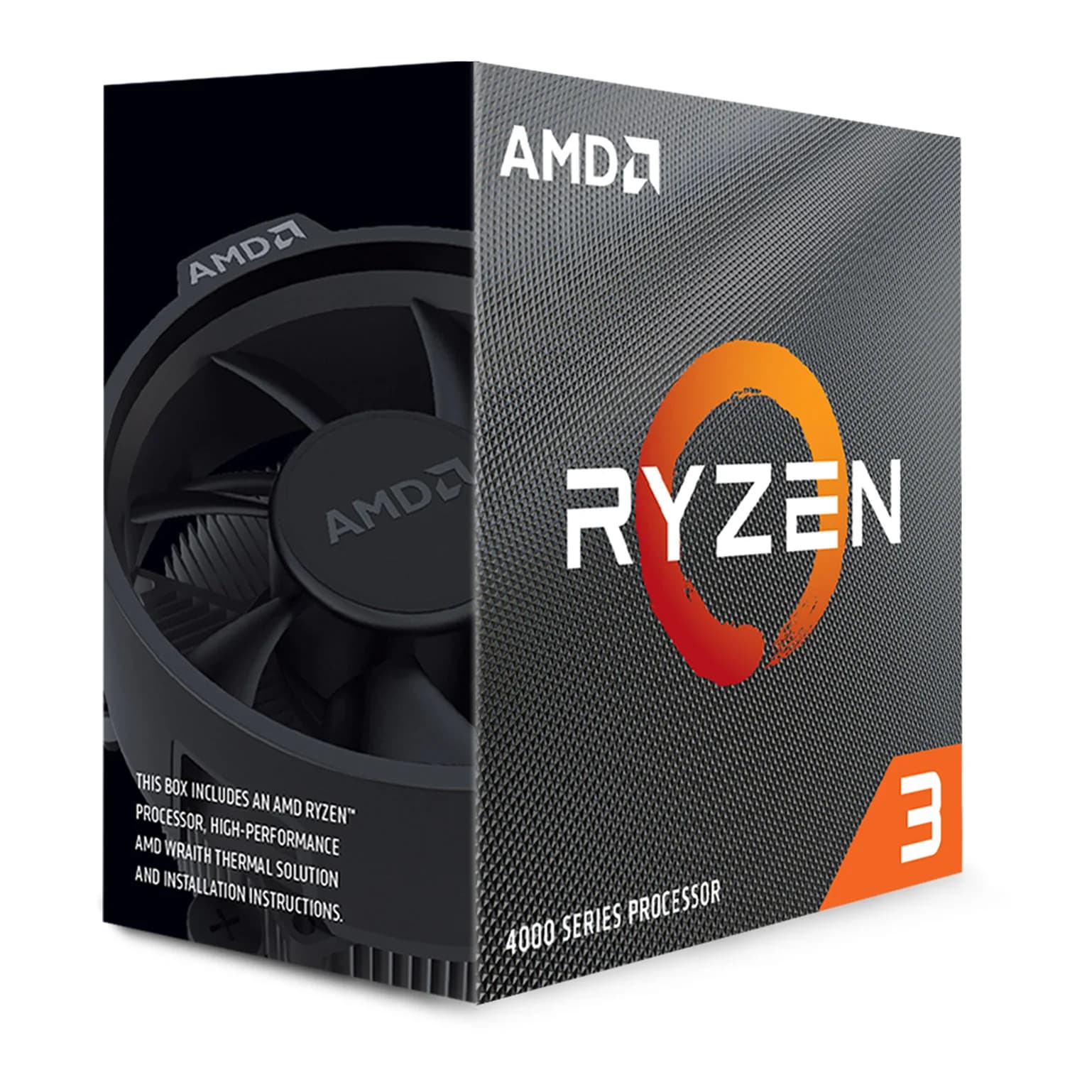 AMD   Ryzen 3 4100   3.8 GHz   AM4   Processor threads 8   AMD   Processor cores 4 - Image 1