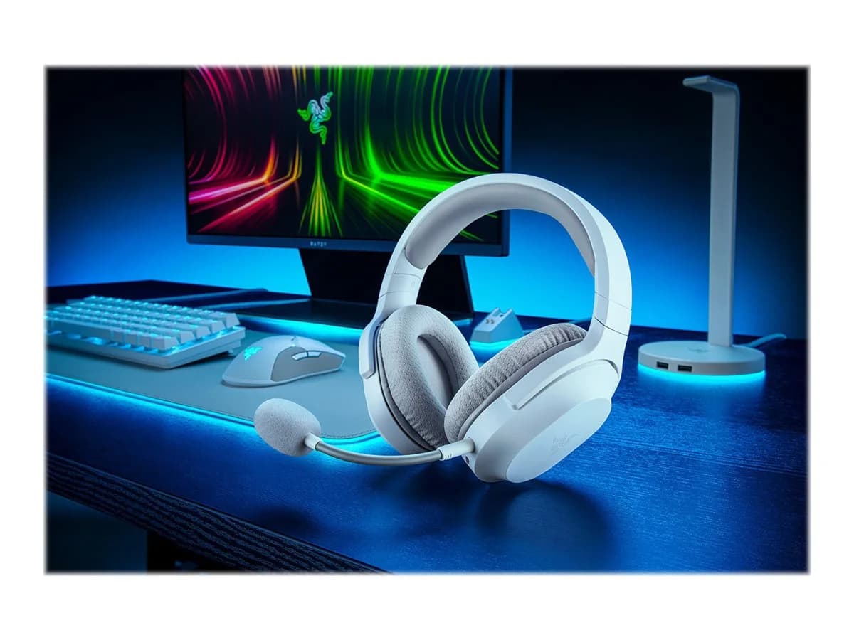 Razer Barracuda X Gaming Headset, Wireless, Mercury White Razer Wireless Wireless - Image 8