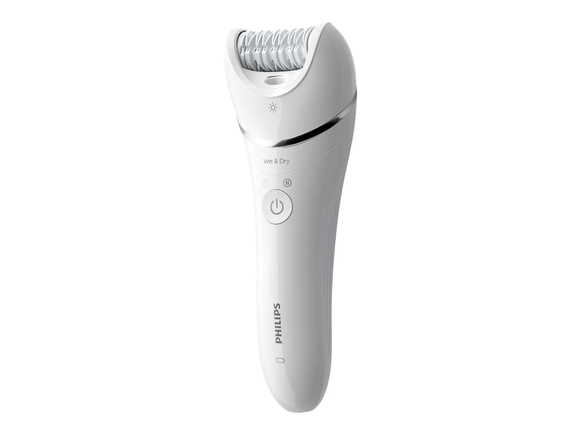 Philips Epilator BRE710/00 Operating time (max) 40 min Number of power levels N/A Wet & Dry White/Pink - Image 2
