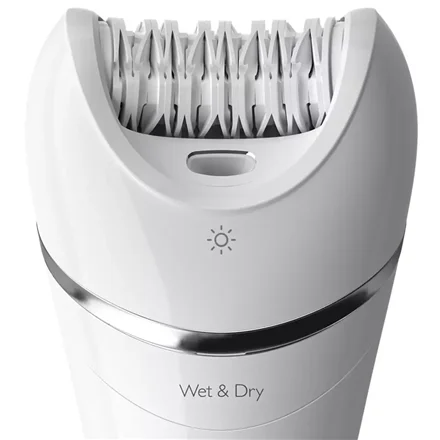 Philips Epilator BRE710/00 Operating time (max) 40 min Number of power levels N/A Wet & Dry White/Pink - Image 3