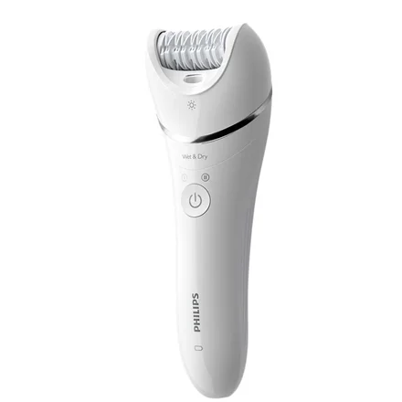 Philips Epilator BRE710/00 Operating time (max) 40 min Number of power levels N/A Wet & Dry White/Pink - Image 5