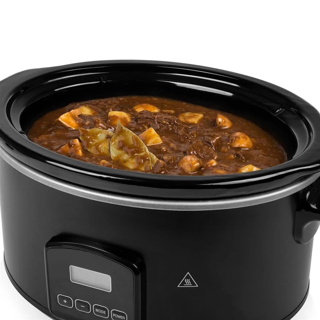 Tristar Digital Slowcooker VS-3920 210 W Stainless steel 4.5 L Number of programs 4 Black - Image 6