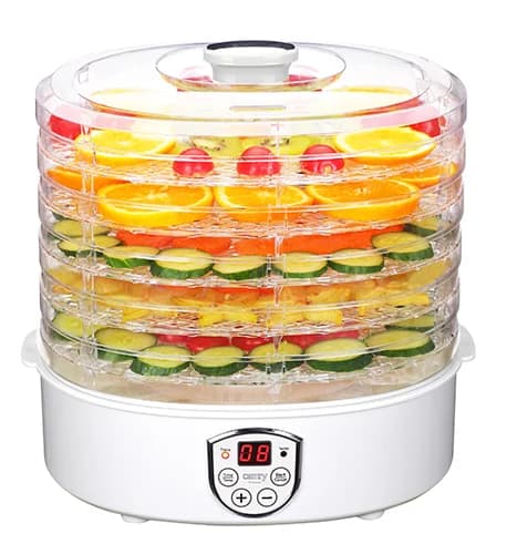 Camry   Food Dehydrator   CR 6659   Power 240 W   Number of trays 5   Temperature control   Integrated timer   White - Image 1