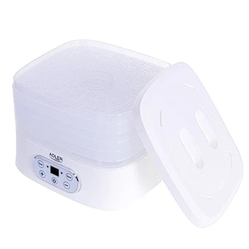 Adler   Food Dehydrator   AD 6658   Power 230 W   Number of trays 5   Temperature control   Integrated timer   White - Image 5