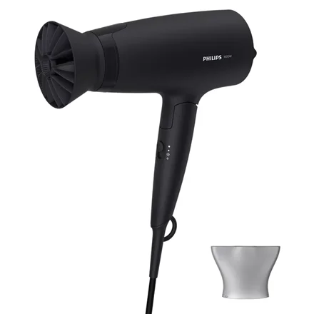Philips   Hair Dryer   BHD308/10 3000 Series   1600 W   Black - Image 1