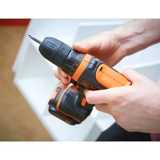BLACK & DECKER Drill Driver, 10.8 V, 1x1.5 Ah BDCDD12-QW - Image 3
