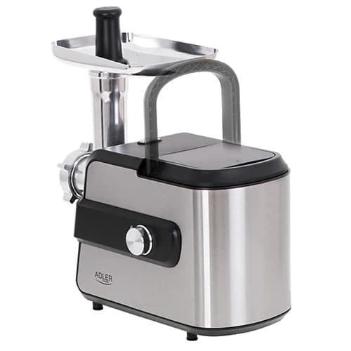Adler   Meat mincer with a shredder   AD 4813   Silver/Black   600 W   Number of speeds 2   Throughput (kg/min) 1 - Image 6