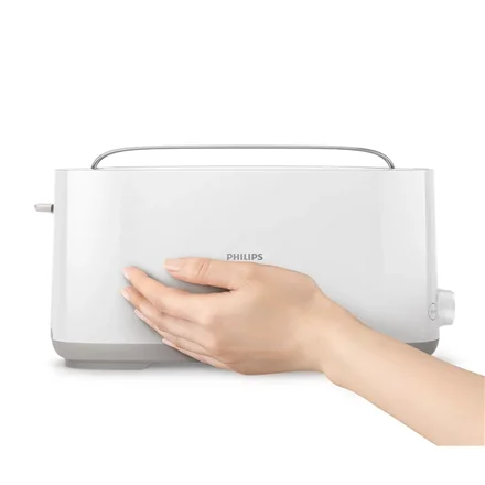 Philips   Toaster   HD2590/00 Daily Collection   Power 870-1030 W   Number of slots 2   Housing material Plastic   White - Image 7