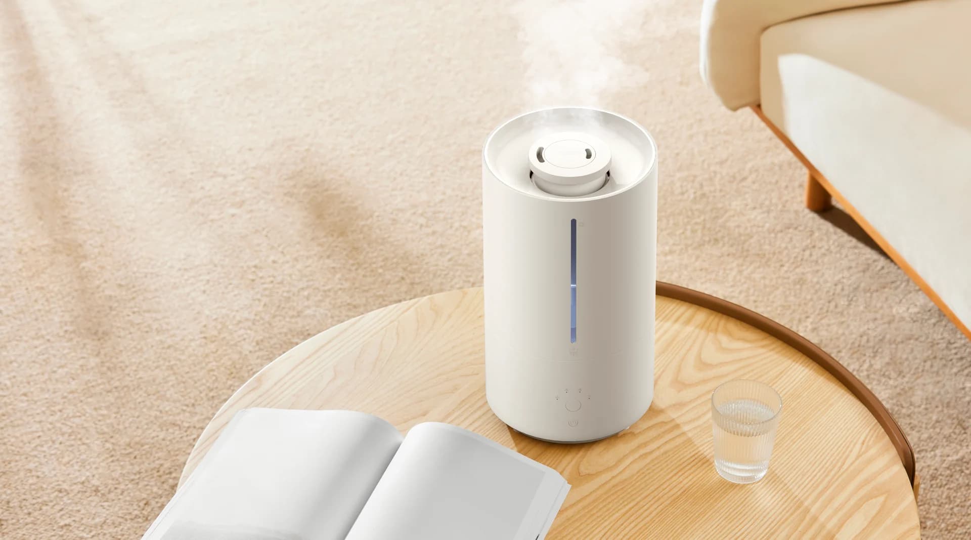 Xiaomi Smart Humidifier 2 EU BHR6026EU - m³ 28 W Water tank capacity 4.5 L - Humidification capacity 350 ml/hr White - Image 8