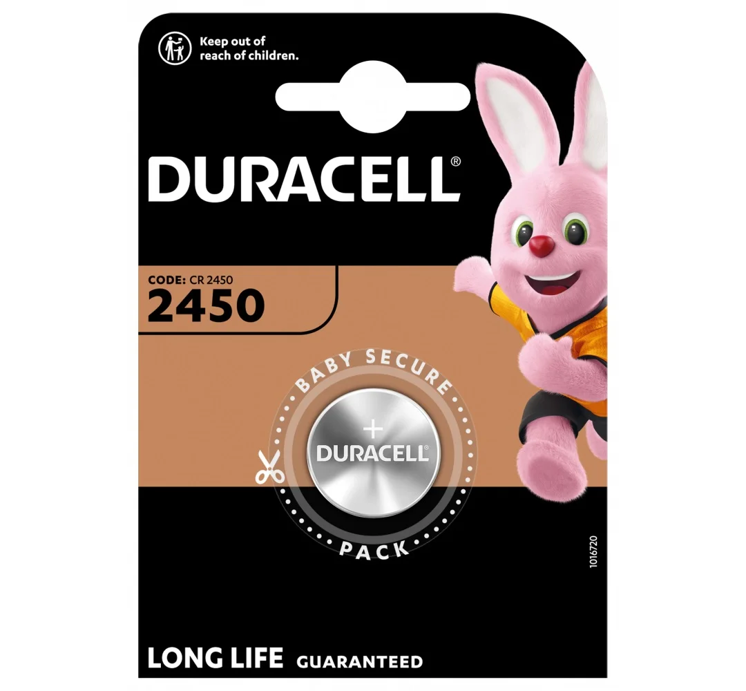 Duracell   Battery   DL2450 BL1   CR2450   Lithium   1 pc(s) - Image 1