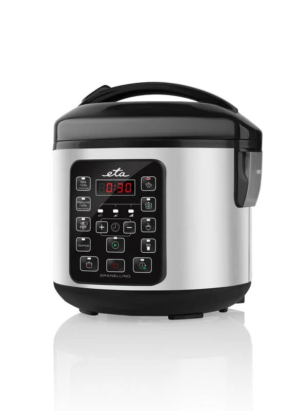 ETA   Rice cooker   ETA413190000 Granellino   500 W   1.5 L   Number of programs 9   Stainless steel/Black - Image 1