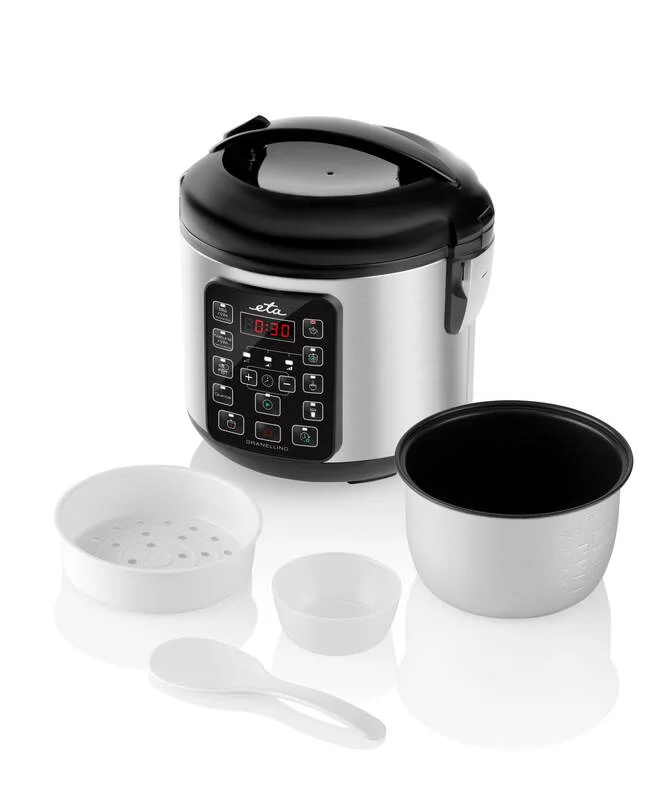 ETA   Rice cooker   ETA413190000 Granellino   500 W   1.5 L   Number of programs 9   Stainless steel/Black - Image 7