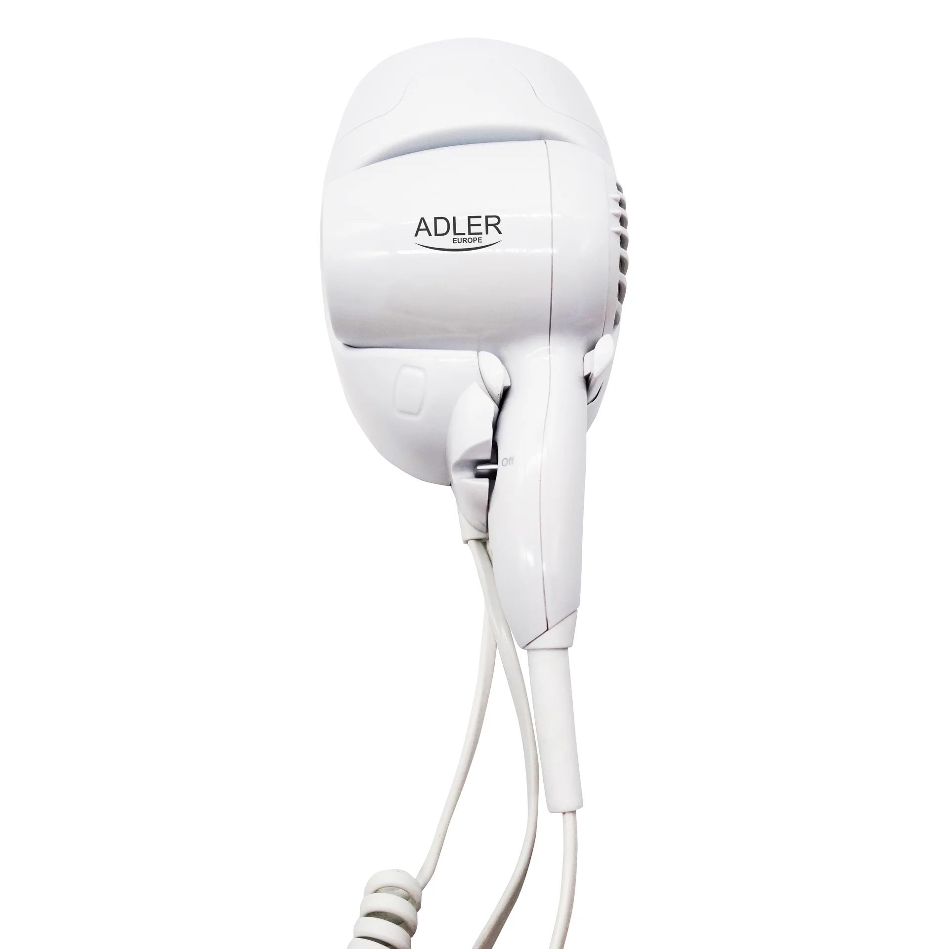 Adler   Hair dryer for hotel and swimming pool   AD 2252   1600 W   Number of temperature settings 2   White - Image 3