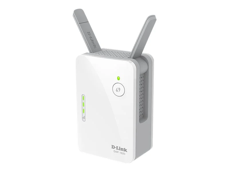 D-Link   AC1300 Wi-Fi Range Extender   DAP-1620   802.11ac   Mesh Support No   400+867 Mbit/s   10/100/1000 Mbit/s   Ethernet LAN (RJ-45) ports 1   No mobile broadband   MU-MiMO No   Antenna type External - Image 7