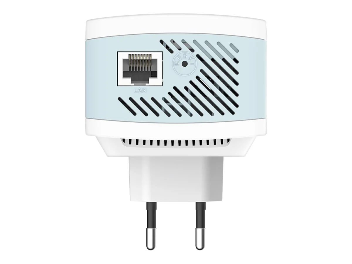 D-Link   AX1500 Mesh Range Extender   E15/E   802.11ac   300+1200  Mbit/s   10/100/1000 Mbit/s   Ethernet LAN (RJ-45) ports 1   No mobile broadband   MU-MiMO Yes   Antenna type 2xExternal - Image 10