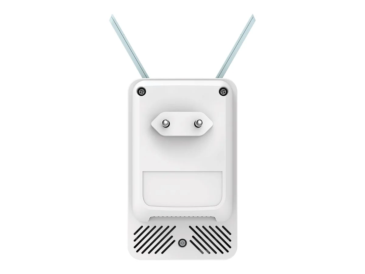 D-Link   AX1500 Mesh Range Extender   E15/E   802.11ac   300+1200  Mbit/s   10/100/1000 Mbit/s   Ethernet LAN (RJ-45) ports 1   No mobile broadband   MU-MiMO Yes   Antenna type 2xExternal - Image 9
