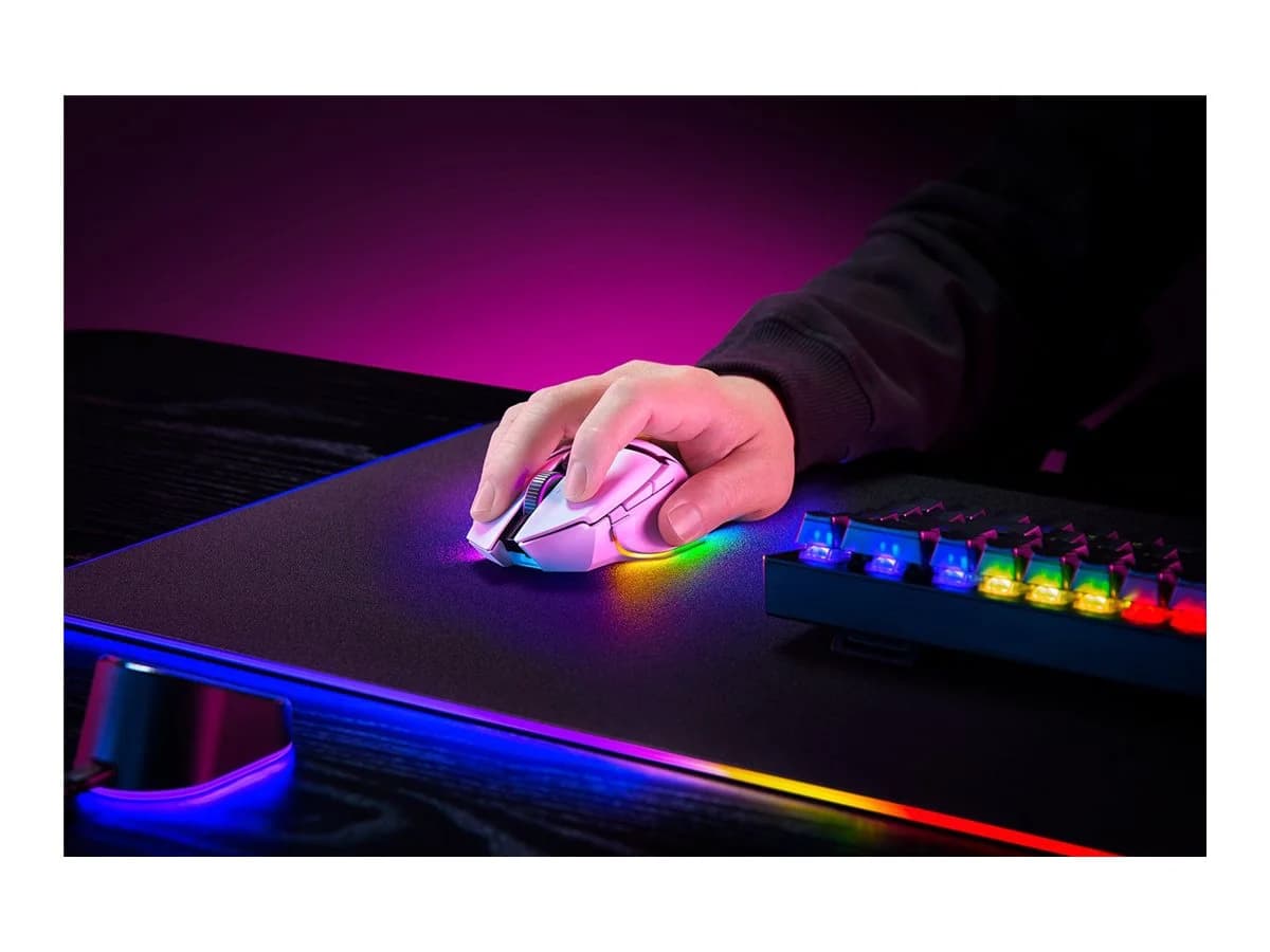 Razer   Basilisk V3 Pro   Gaming Mouse   Wireless   Bluetooth   White   Yes - Image 4