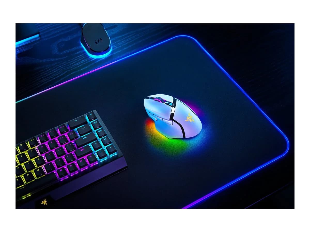 Razer   Basilisk V3 Pro   Gaming Mouse   Wireless   Bluetooth   White   Yes - Image 8