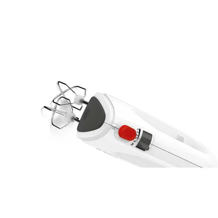 Bosch   Hand Mixer   MFQ22100 CleverMixx   Hand Mixer   375 W   Number of speeds 4   Turbo mode   White/Dark Grey - Image 5