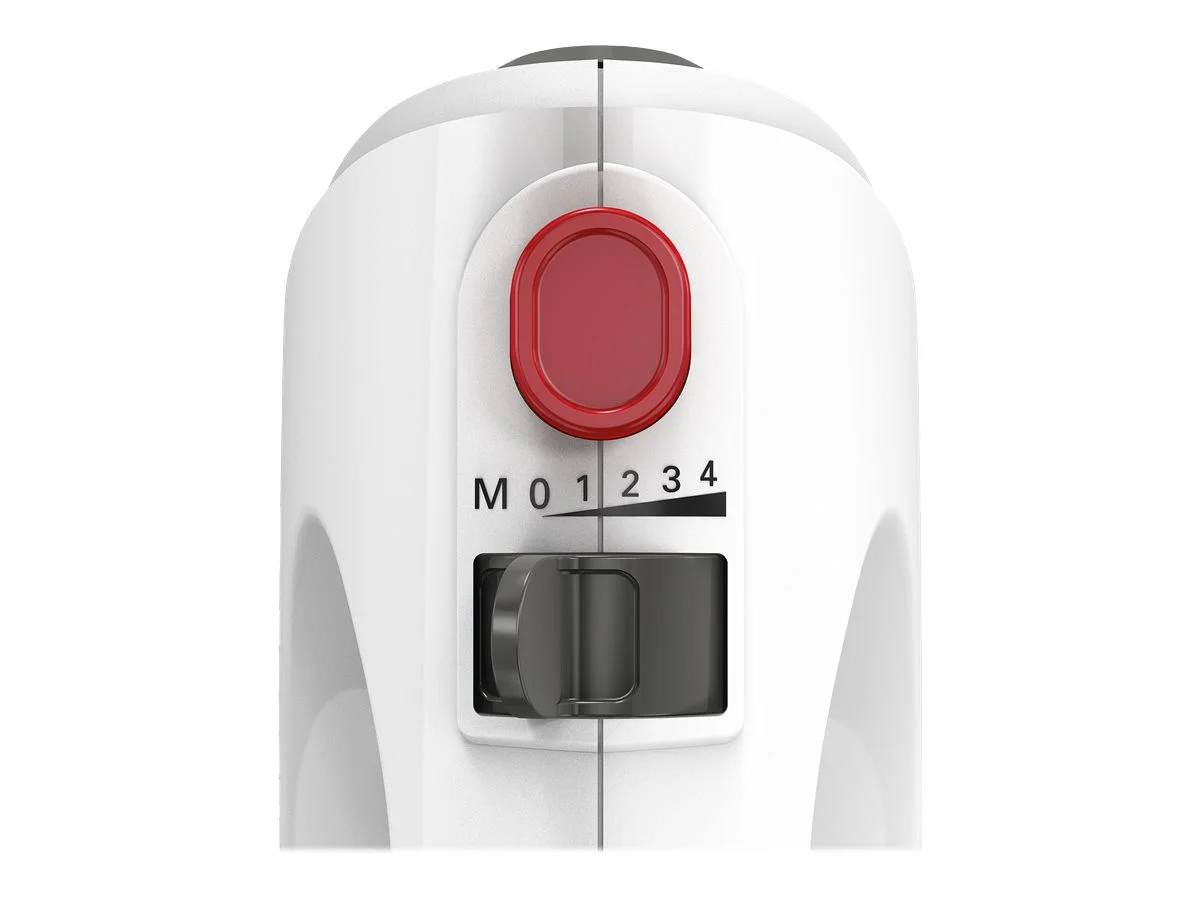 Bosch   Hand Mixer   MFQ22100 CleverMixx   Hand Mixer   375 W   Number of speeds 4   Turbo mode   White/Dark Grey - Image 9