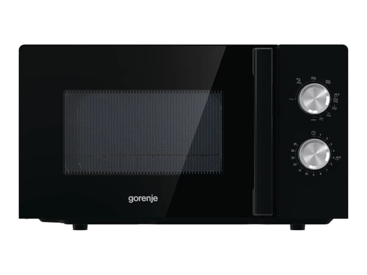 Gorenje Microwave Oven MO20E2BH Free standing 20 L 800 W Grill Black - Image 2