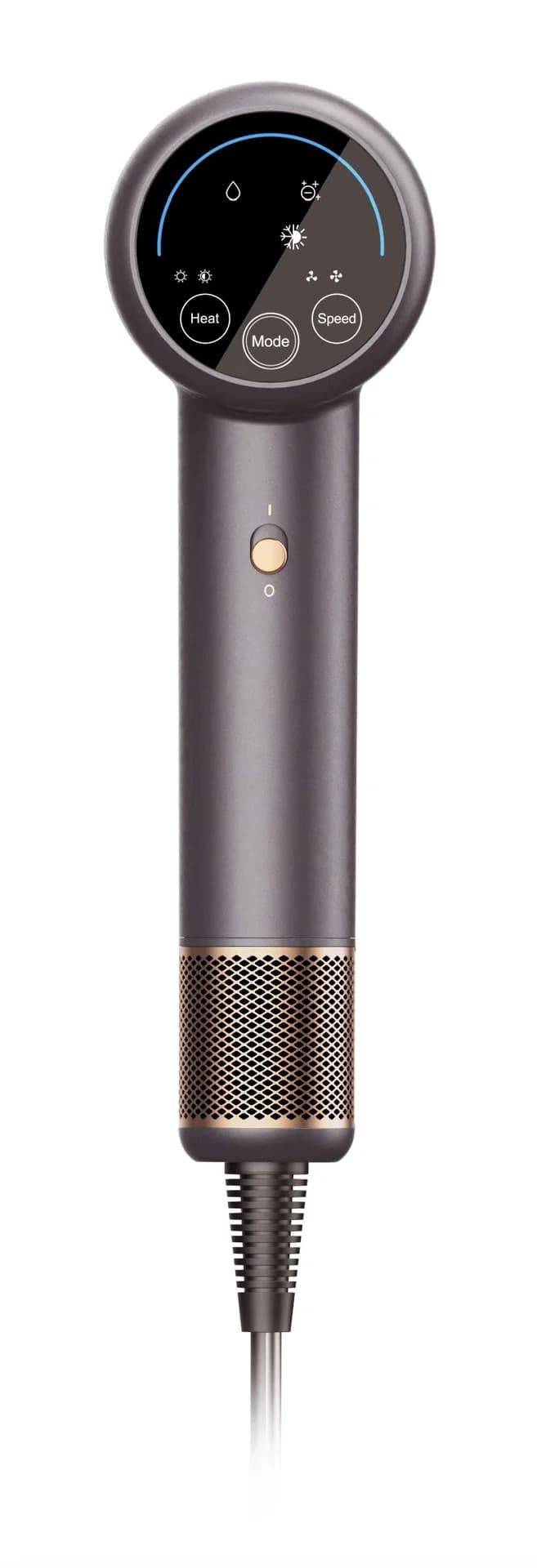 Jimmy Hair Dryer F8 1600 W Number of temperature settings 3 Ionic function Diffuser nozzle Grey - Image 4