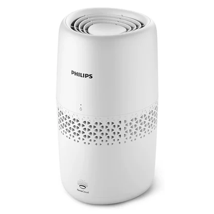 Philips Air Humidifier HU2510/10 Humidifier 11 W Water tank capacity 2 L Suitable for rooms up to 31 m² NanoCloud technology Humidification capacity 190 ml/hr White - Image 1
