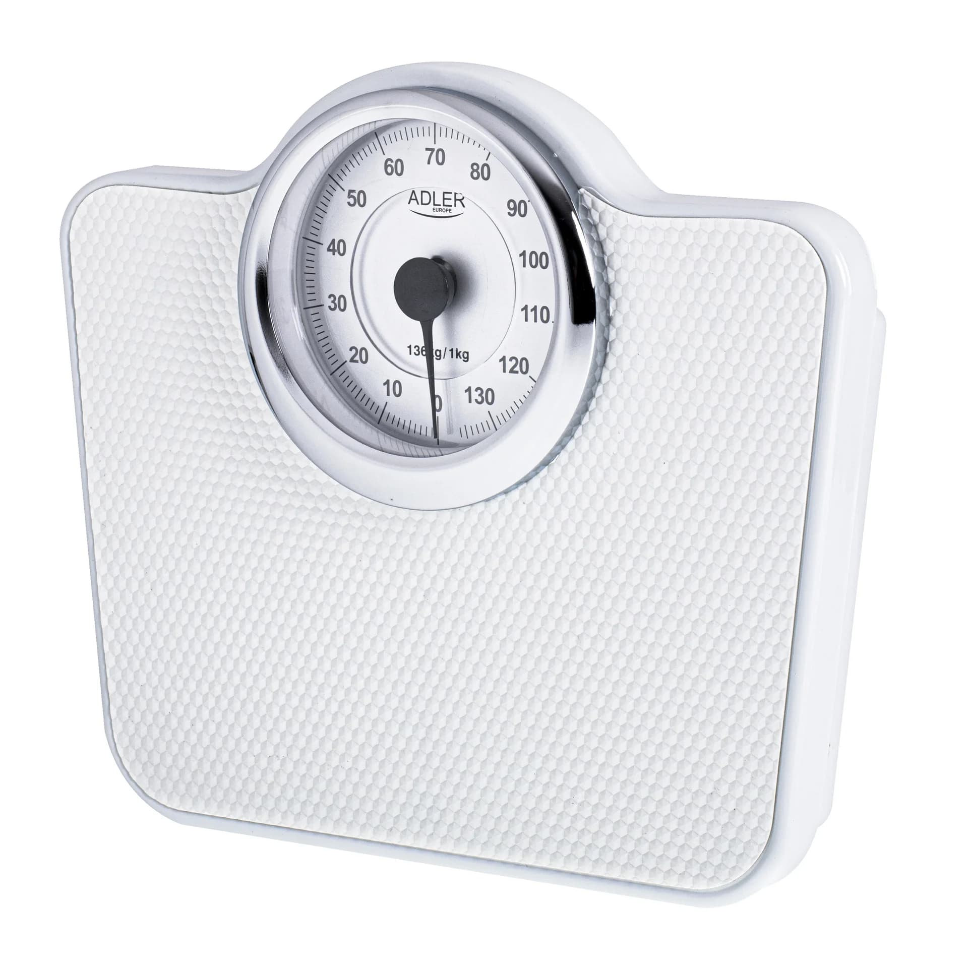 Adler   Mechanical Bathroom Scale   AD 8180   Maximum weight (capacity) 136 kg   Accuracy 1000 g   White - Image 4